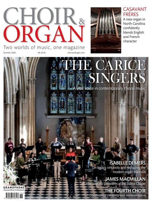 Cover image for Choir & Organ